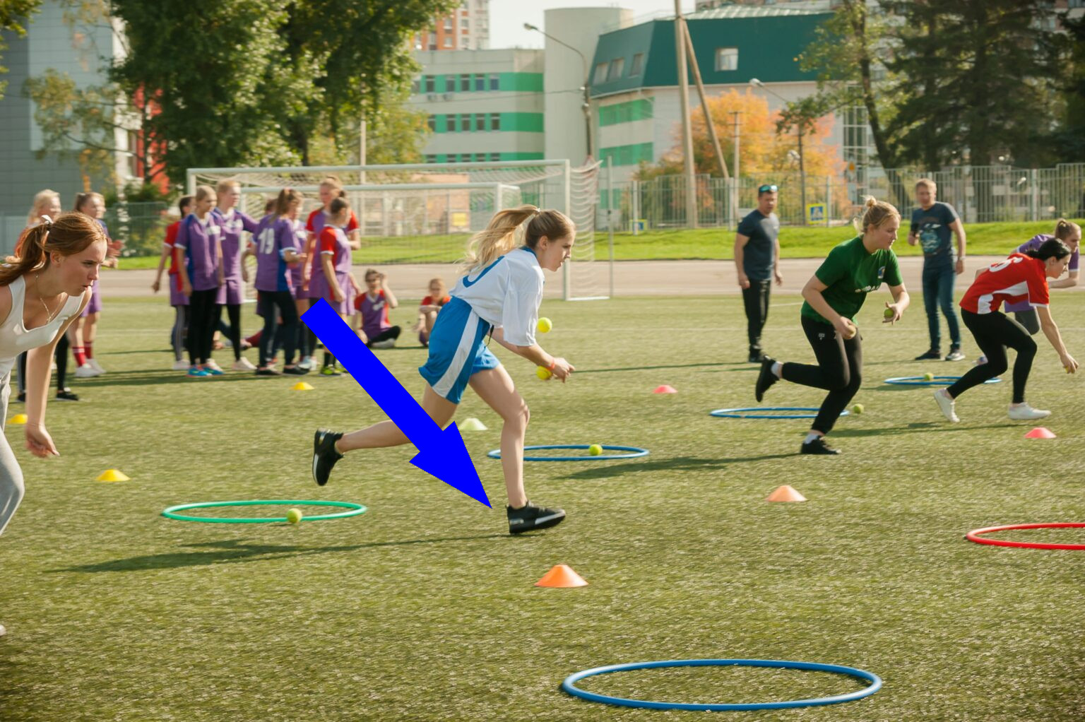 Дух соревнования и веселья на спортивных мероприятиях