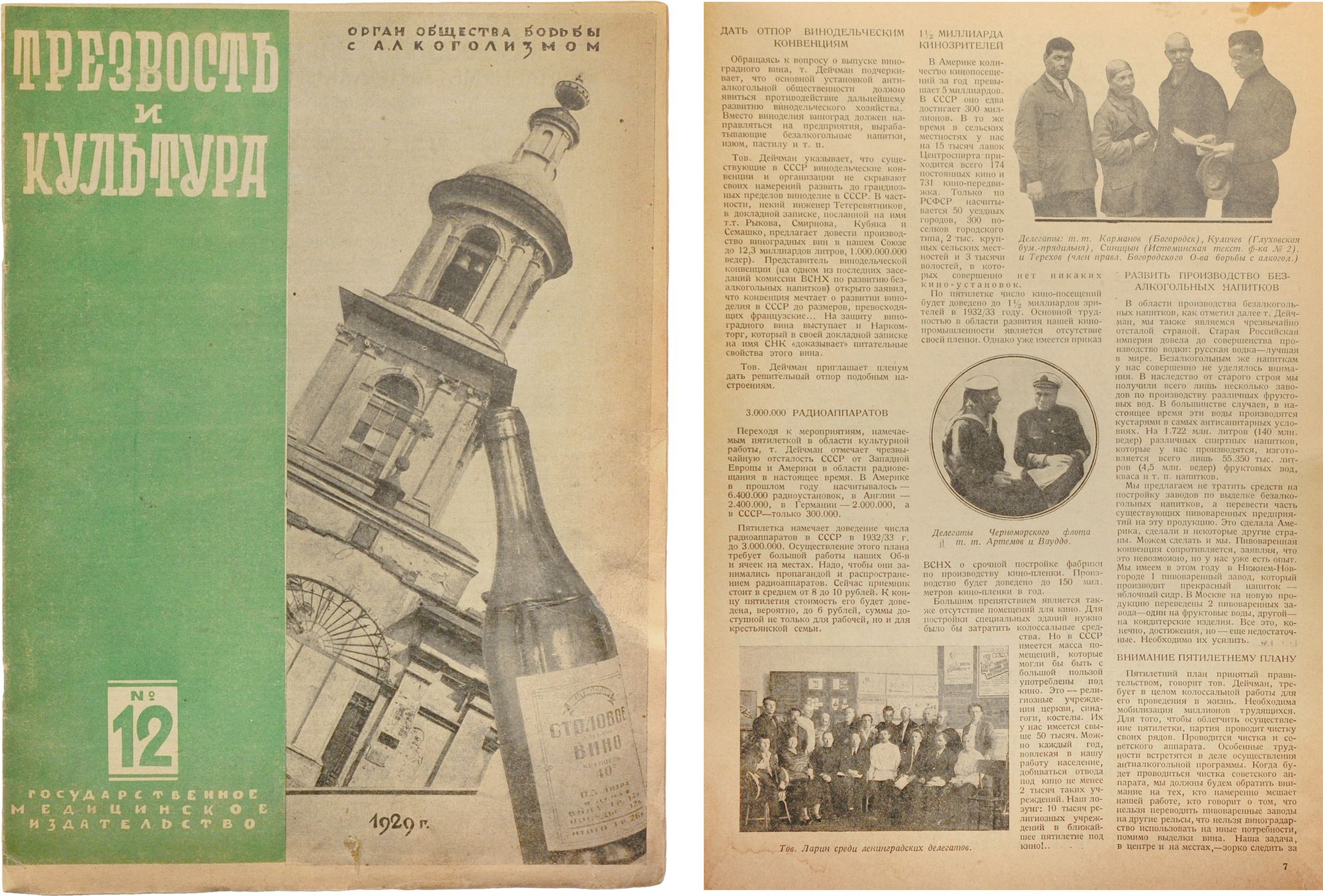 Сухой закон в СССР: Как он изменил судьбу страны и людей