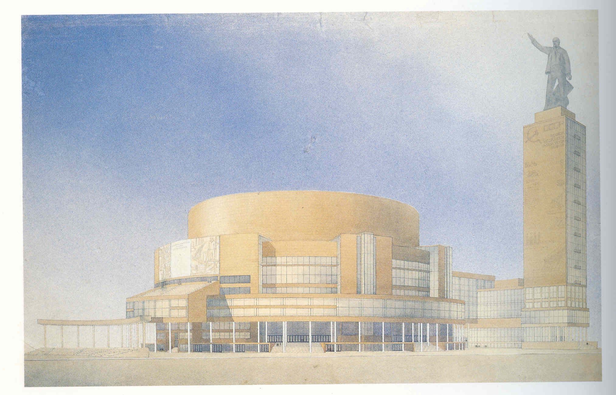 Тайны советского зодчества: кто такой В. А. Веснин?