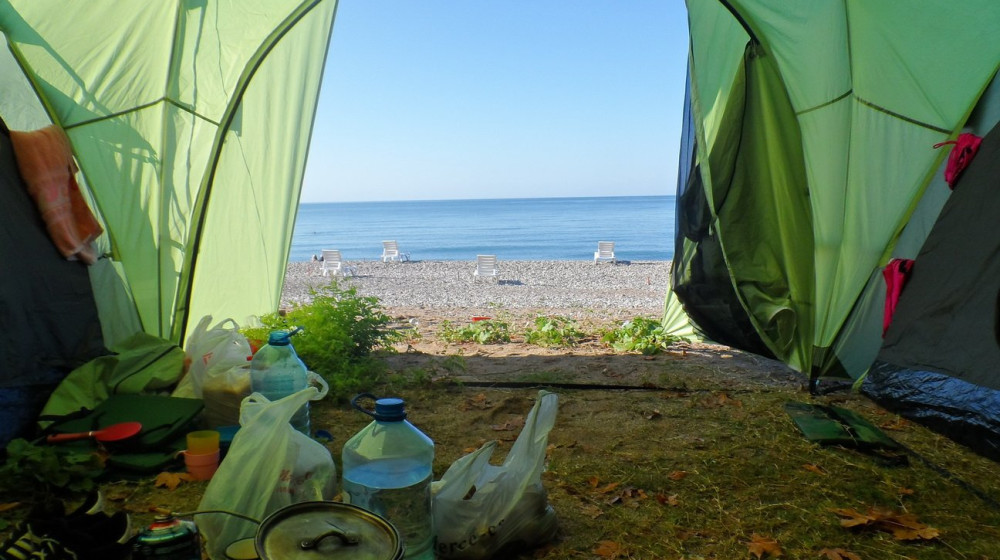 Дикий отдых на ЮГ СССР: палатки, море и забытая романтика